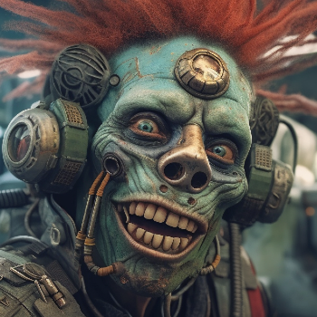 Zomborg, AI zombie cyborg